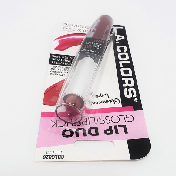 L.A. Colors Lip Duo Gloss & Lipstick CHARMED - Picture 3 of 5